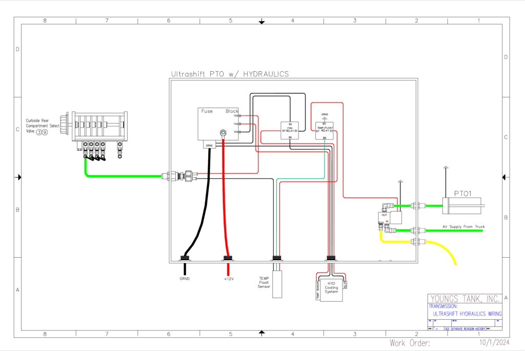 Ultrashift Hydraulics-Wiring